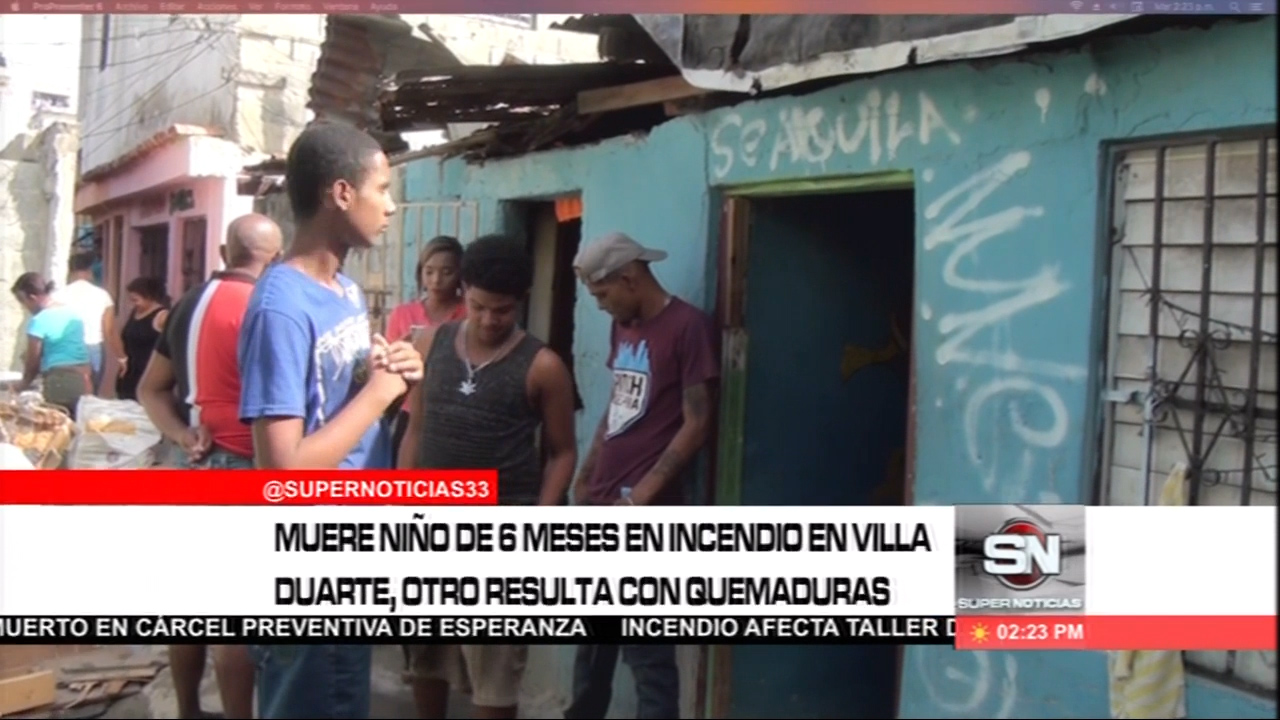 Muere Un Niño De 6 Meses En Incendio En Villa Duarte, Otro Resulta Con Quemaduras