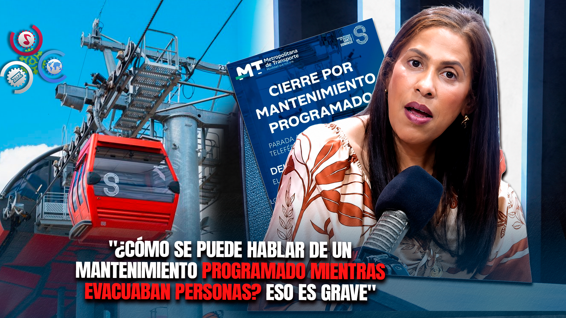 Susana Gautreau Tilda De “irresponsabilidad” Explicación De Jhael Isa Sobre Incidente En El Teleférico De Los Alcarrizos