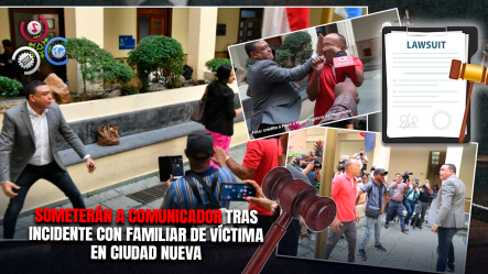 Depositan Querella Contra Periodista Por Agredir Físicamente A Padre De Víctima Mortal De La Jet Set