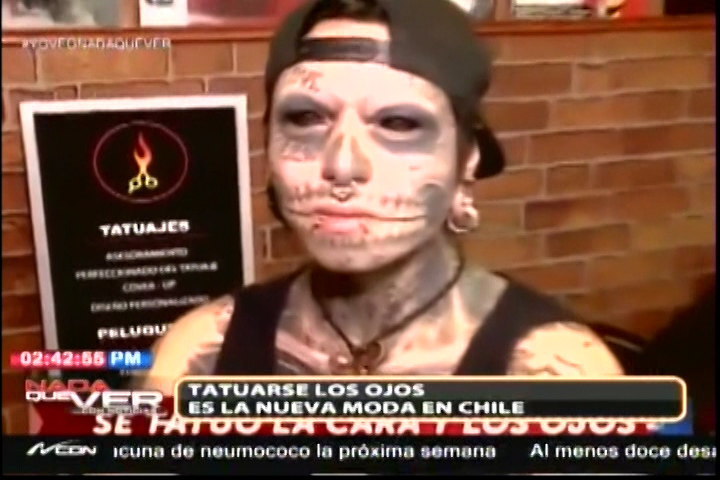 Tatuarse Los Ojos Es La Nueva Moda En Chile