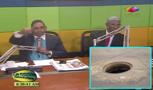 La Opción De La Mañana: “Se Siguen Robando Las Tapas De Las Alcantarillas Y No Hay Un Régimen De Consecuencia”