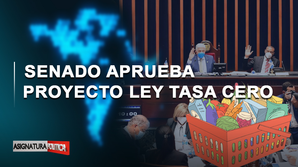 🔴 EN VIVO: Senado Aprueba Proyecto Ley Tasa Cero | Asignatura Política
