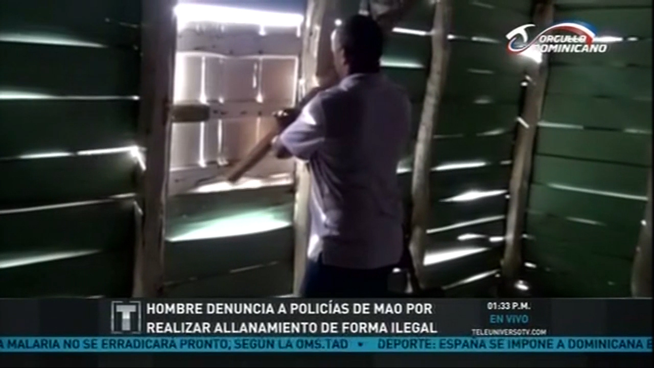 Hombre Denuncia A Policías De Mao Por Realizar Allanamiento De Forma Ilegal