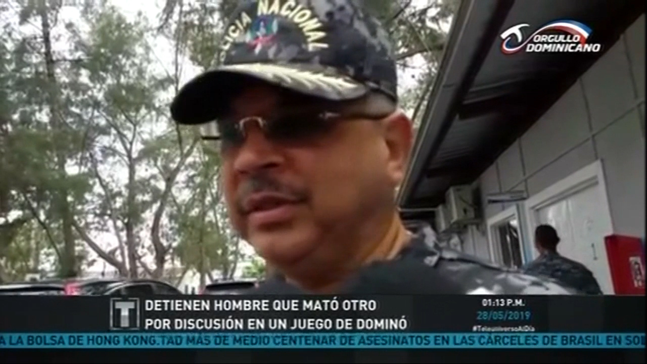 En Santiago La PN Detienen A Un Hombre Acusado De Matar A Un Joven Por Discusión En Un Juego De Dominó