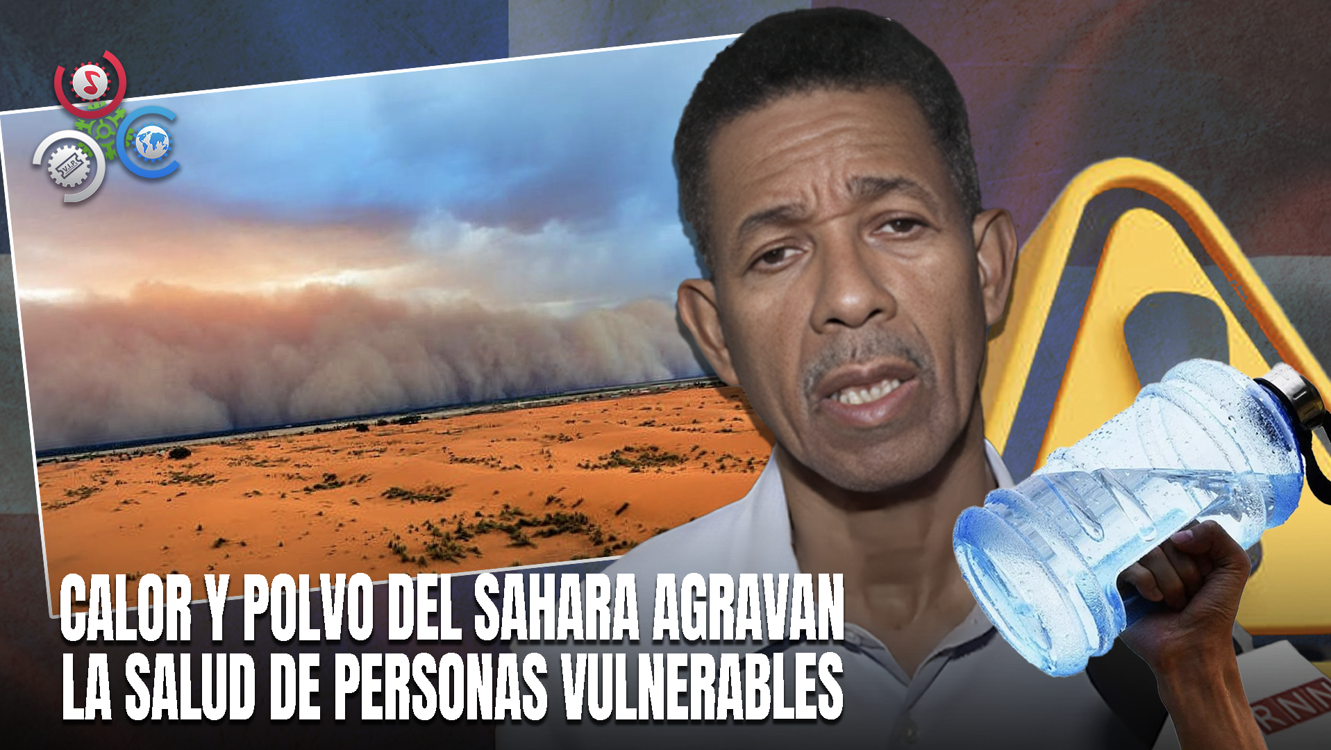 Temperaturas Sofocantes Y Partículas Del Sahara: Especialistas Recomiendan Hidratarse Y Evitar El Sol