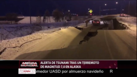 Alerta De Tsunami Tras Un Terremoto De Magnitud 7,0 En Alaska
