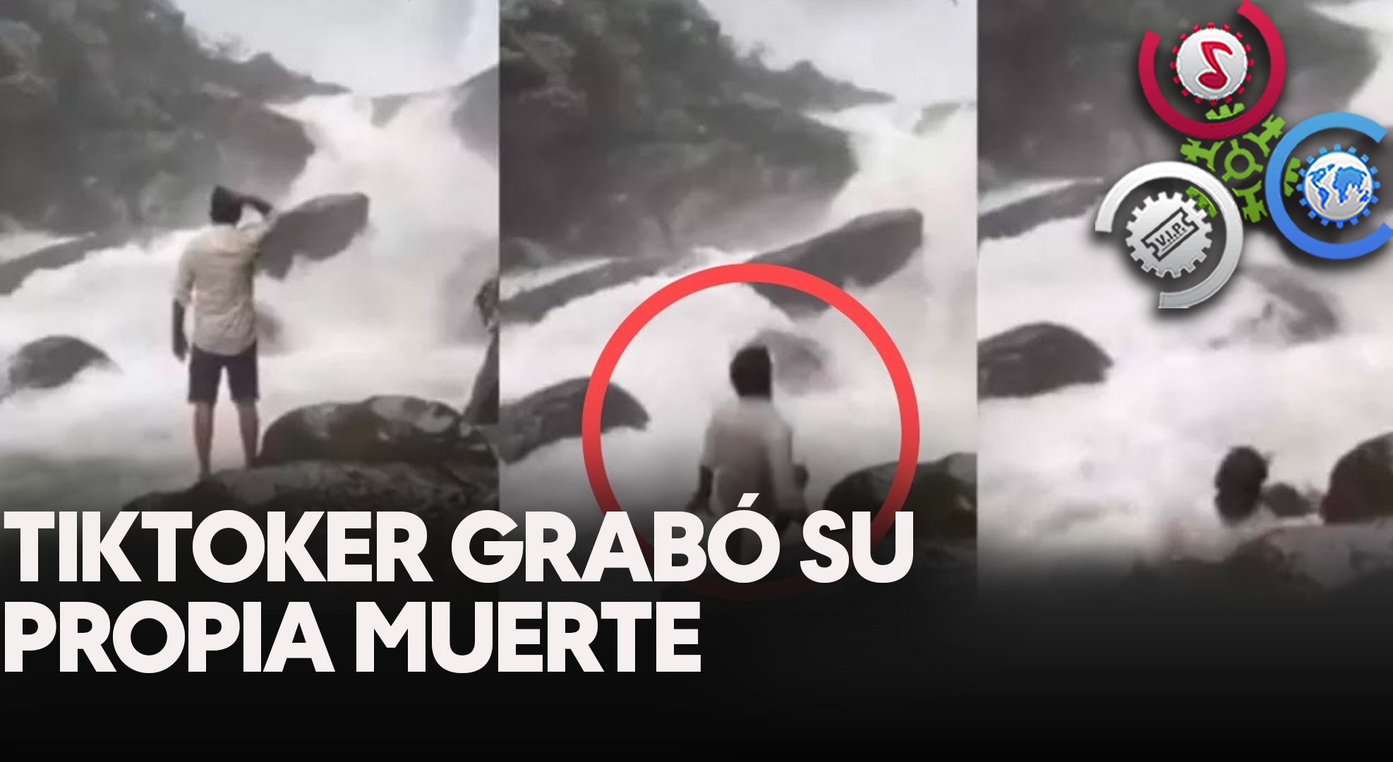 Tiktoker Grabó Su Propia Muerte Cayendo En Un Río