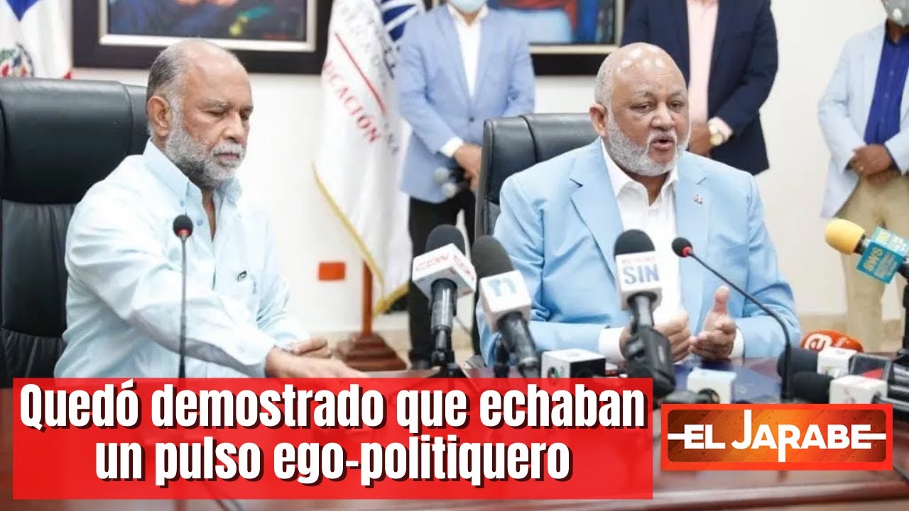 Quedó Demostrado Que Echaban Un Pulso Ego-politiquero | El Jarabe