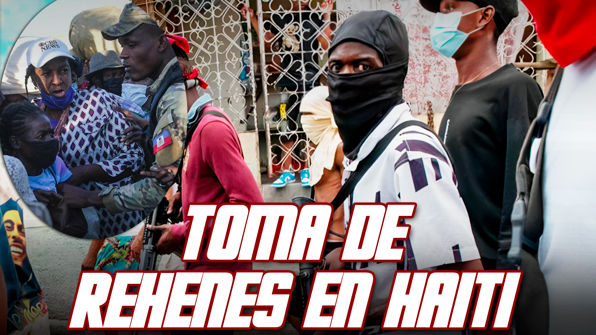 Masiva Toma De REHENES En Hospital De Haití