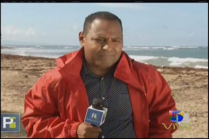 Tony Dandrades Reportando Desde Nagua Antes De La Llegada De Irma