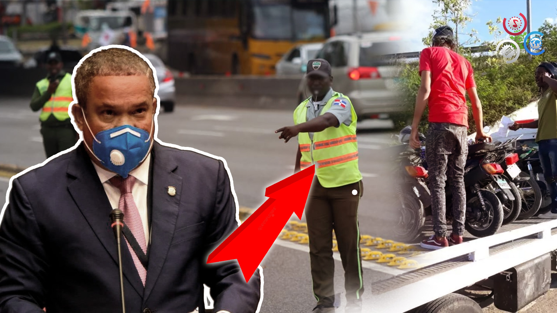 Héctor Acosta (El Torito) “le Entra Con Todo” A Agente De La Digesett Que Cometía Atropello