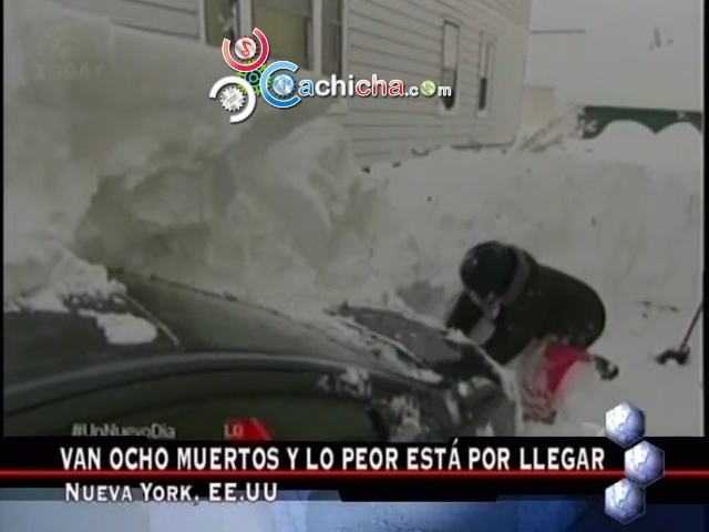 Tormena De Nieve En Nueva York: “8 Muertes Y Lo Peor Aún Está Por Llegar” Y Más Internacionales #Video