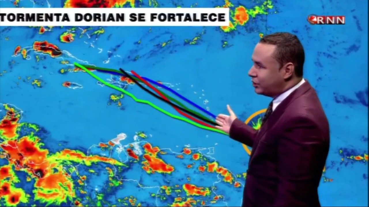 Trayectoria Tormenta Dorian