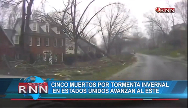 Suman Cinco Los Muertos Por Tormenta Invernal En Estados Unidos