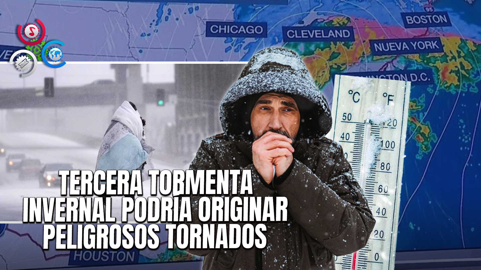 Alerta Meteorológica En EE. UU. Por Tormenta Invernal Y Riesgo De Tornados: Un San Valentín Con Climas Extremos