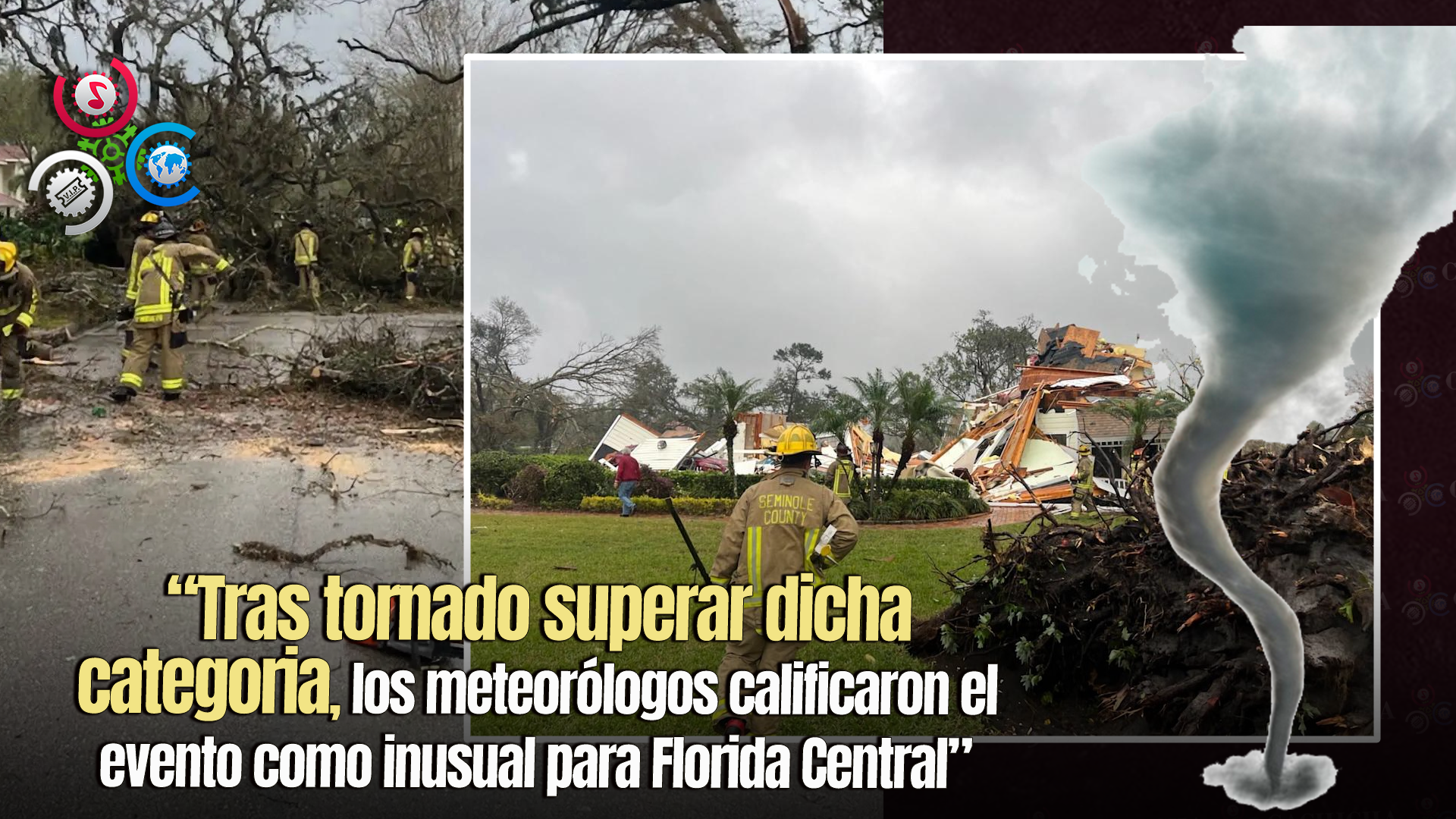 Tornado EF1 Golpea Florida Y Deja Daños En Varias Comunidades