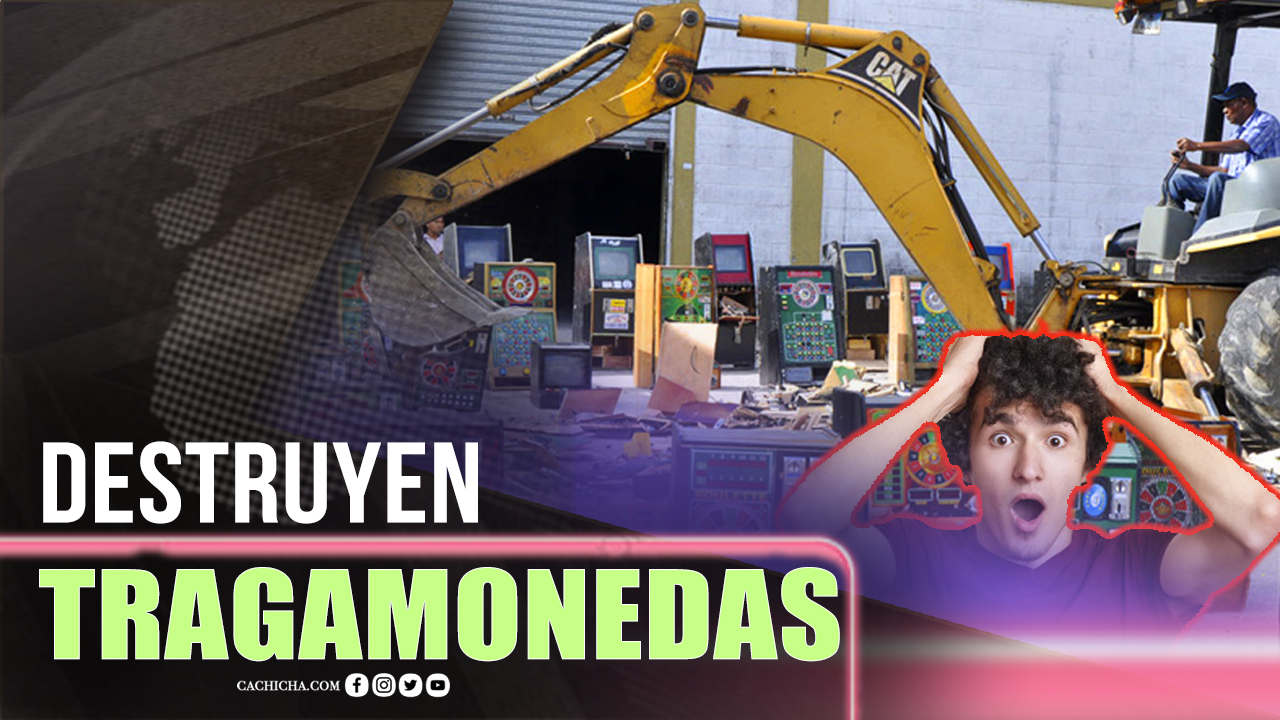 Destruyen Máquinas Tragamonedas | Tu Mañana By Cachicha
