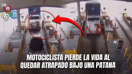 Tragedia En El Peaje De La Carretera Sánchez: Motorista Muere Tras Ser Aplastado Por Una Patana