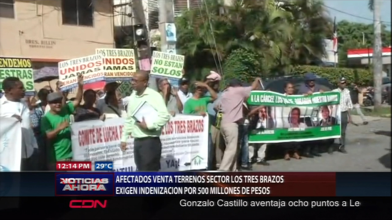 Afectados Por La Venta De Terrenos En El Sector De Los Tres Brazos Exigen Indemnización Por 500 Millones De Pesos