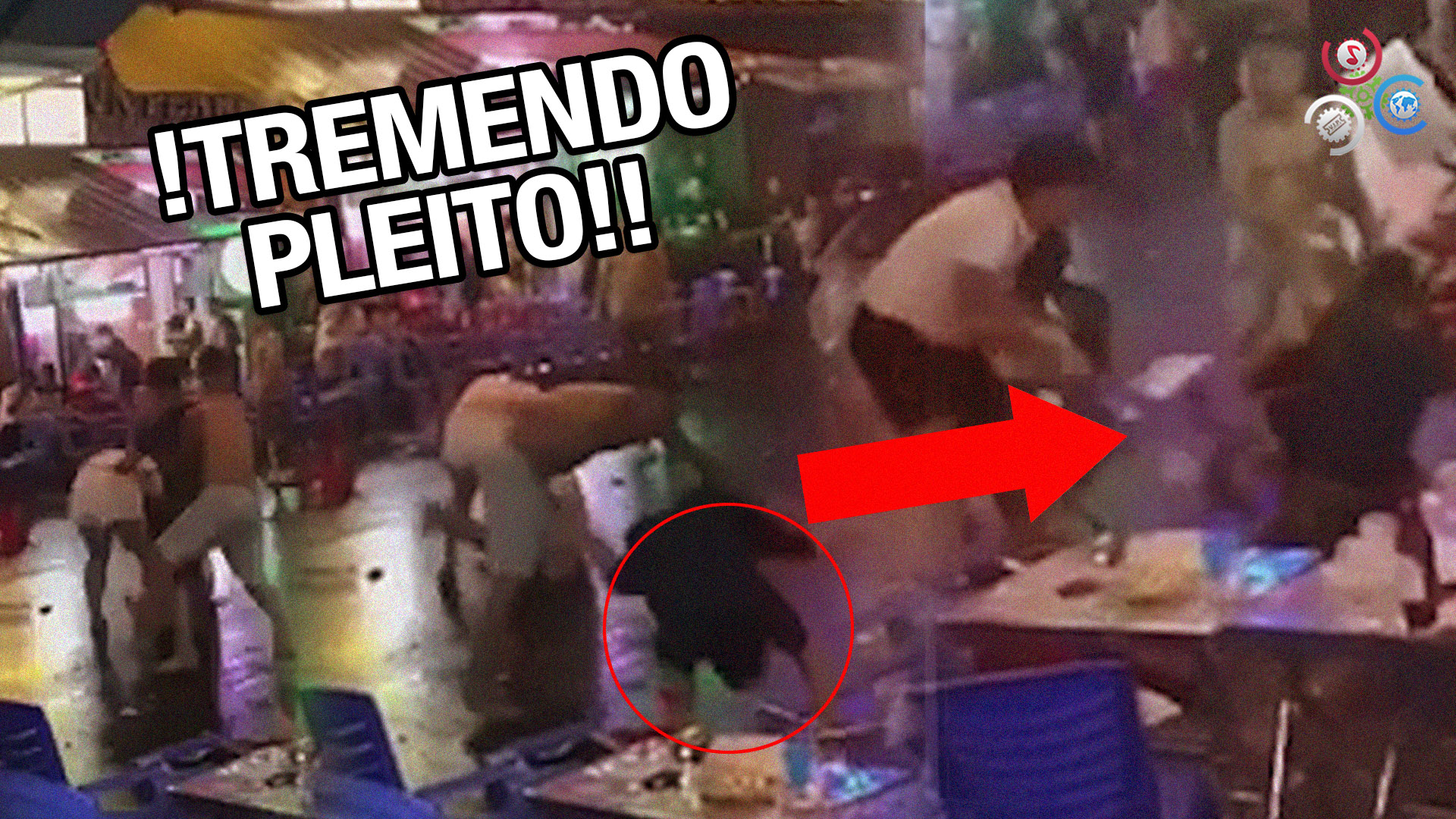 ¡Increíble Pleito Masivo Se Arma En Barrio Chino Y Pasa Esto!