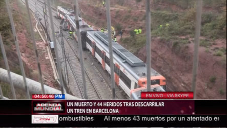 Un Muerto Y 44 Heridos Tras Descarrilar Un Tren En Barcelona