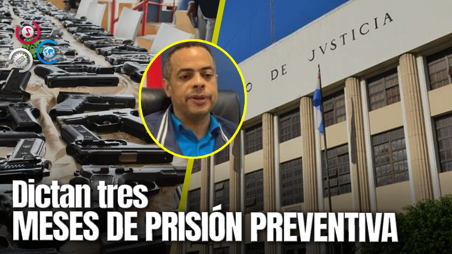 Imponen Tres Meses De Cárcel Como Medida De Coerción Contra Ex Miembro De Fiscalía Que Robó Armas En Barahona