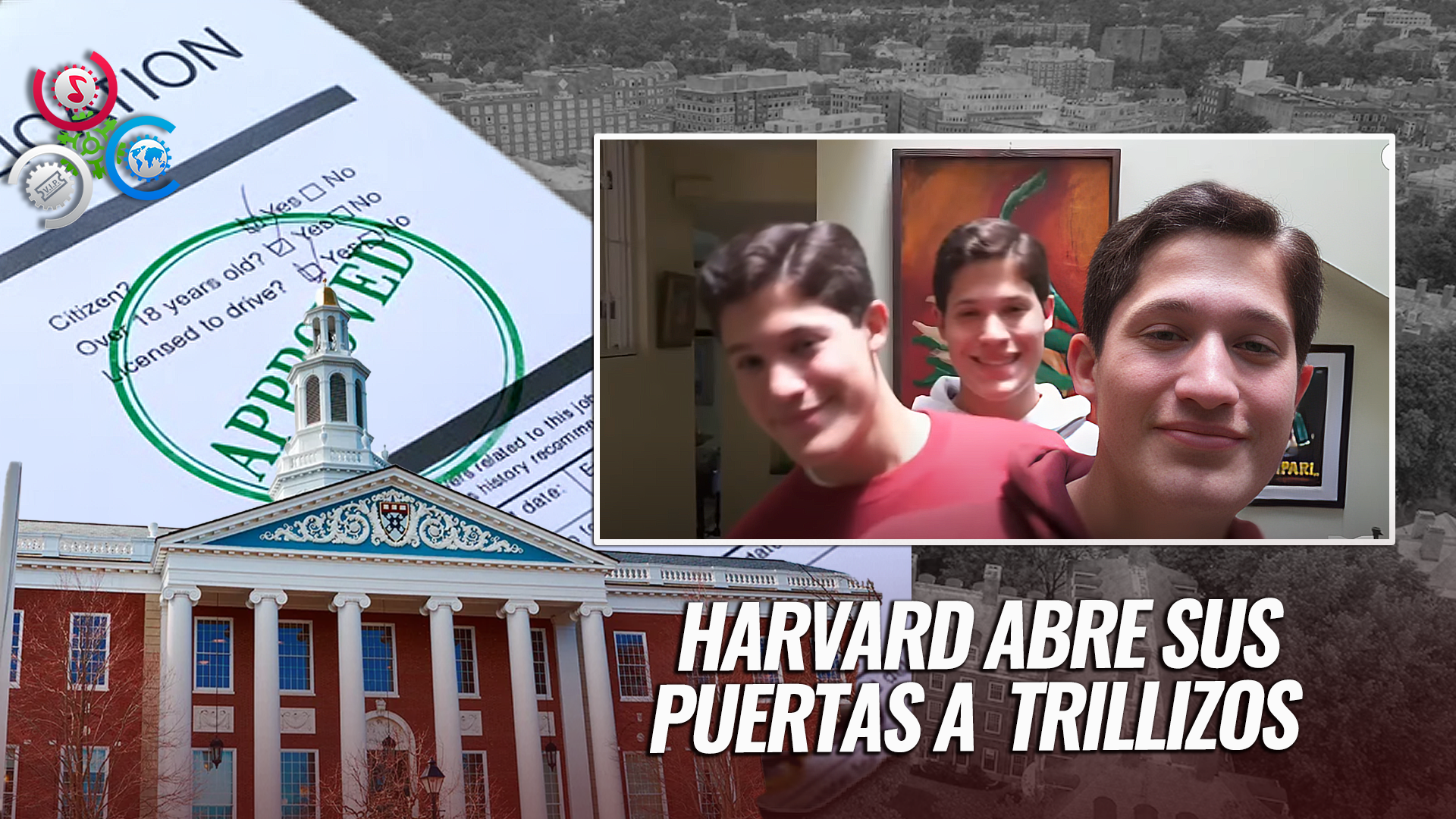 Trillizos Idénticos Hacen Historia Al Ser Admitidos Juntos En Harvard