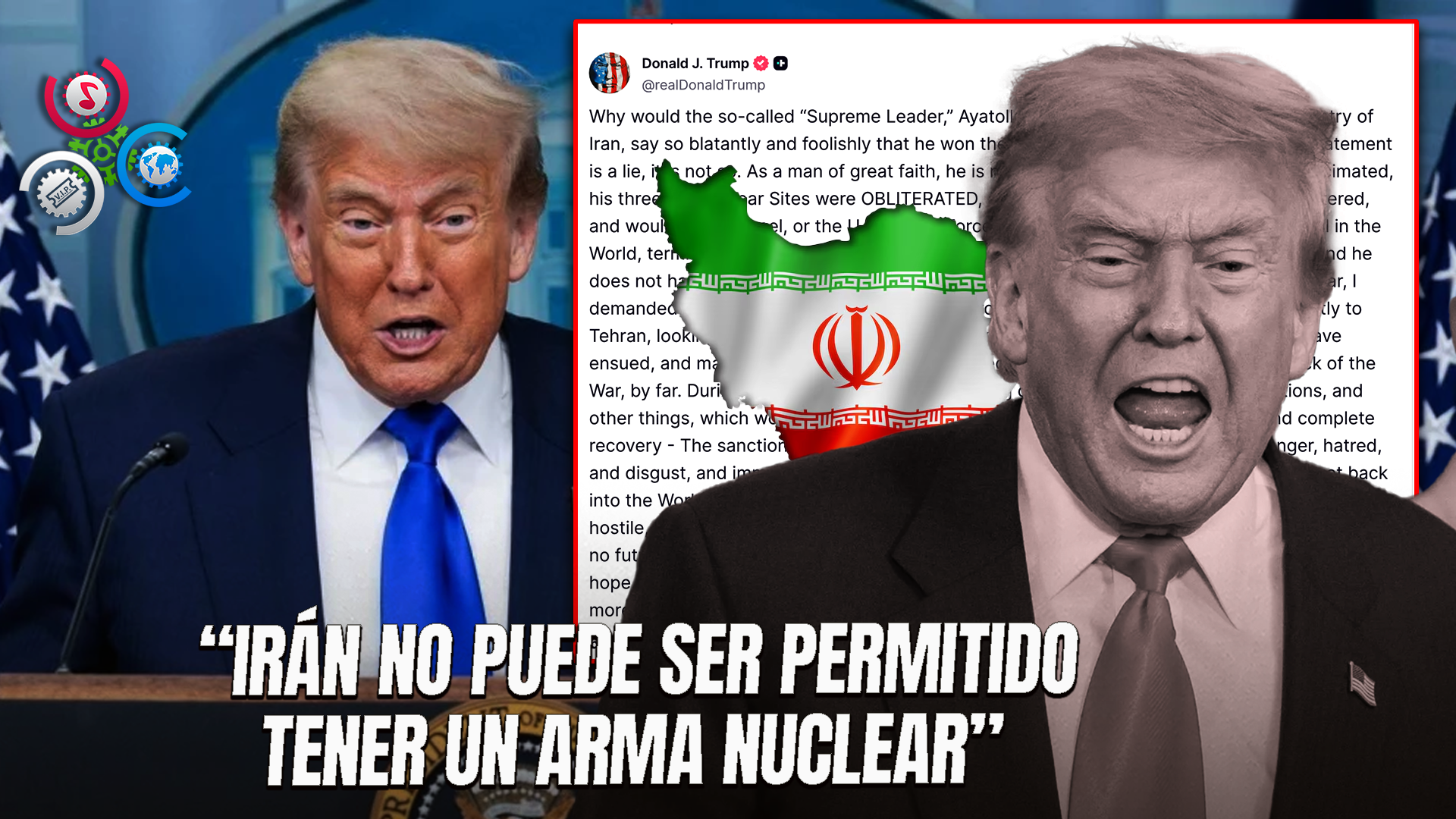 Trump Amenaza Con Repetir Bombardeos Sobre Irán Si Retoma Enriquecimiento Nuclear