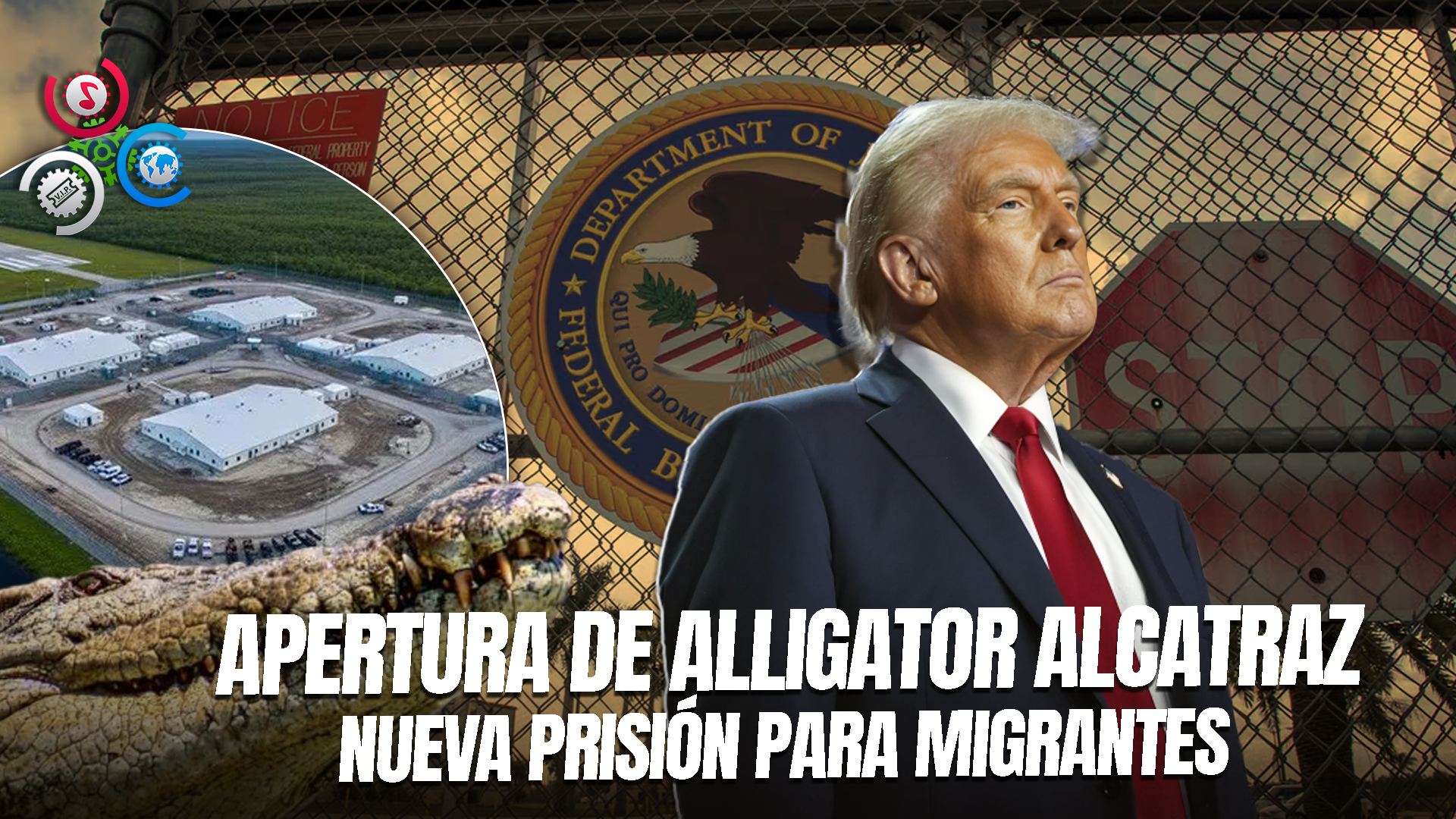 Trump Asistirá A La Inauguración Del Nuevo Centro De Detención Para Migrantes En Florida