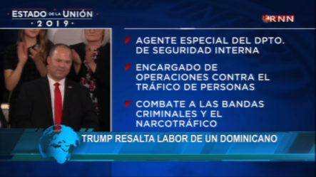 Presidente Trump Resalta La Labor De Un Dominicano Perteneciente Al Departamento De Seguridad Interna