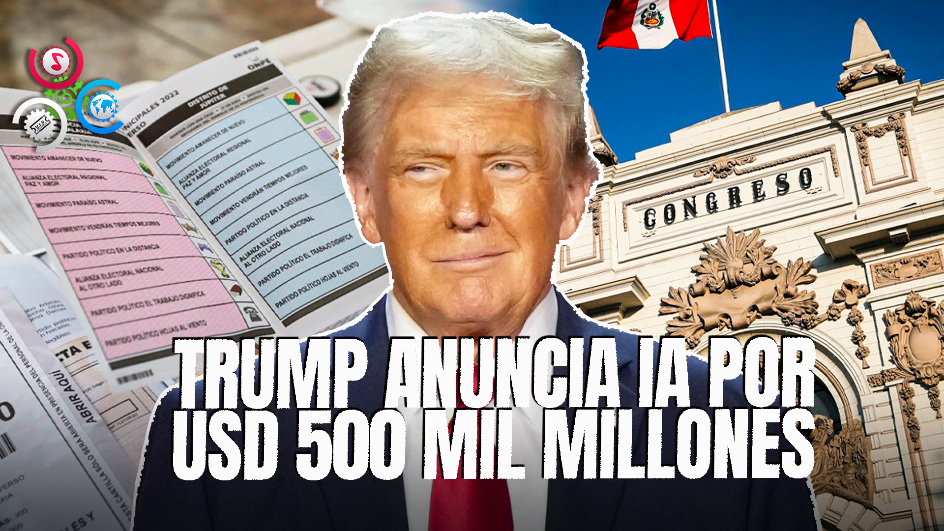 Trump Anuncia Megaproyecto De IA De USD 500,000 Millones