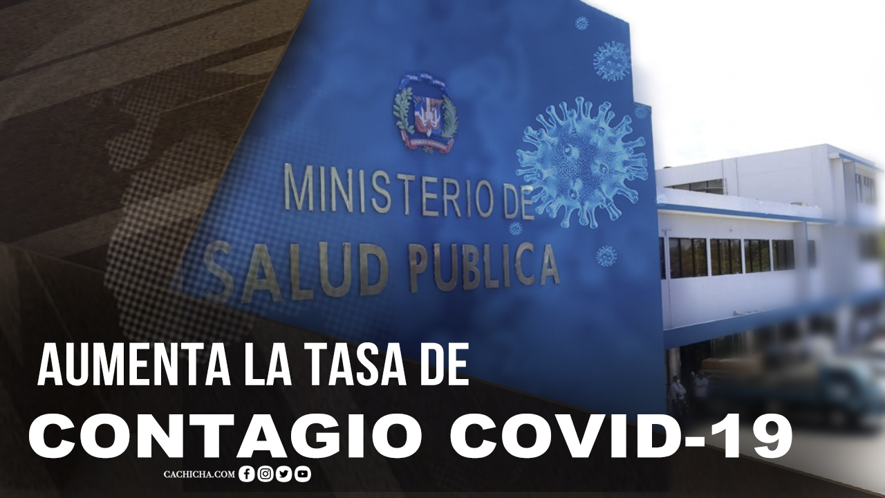 El Aumento De La Tasa De Contagio De COVID-19 En R.D.