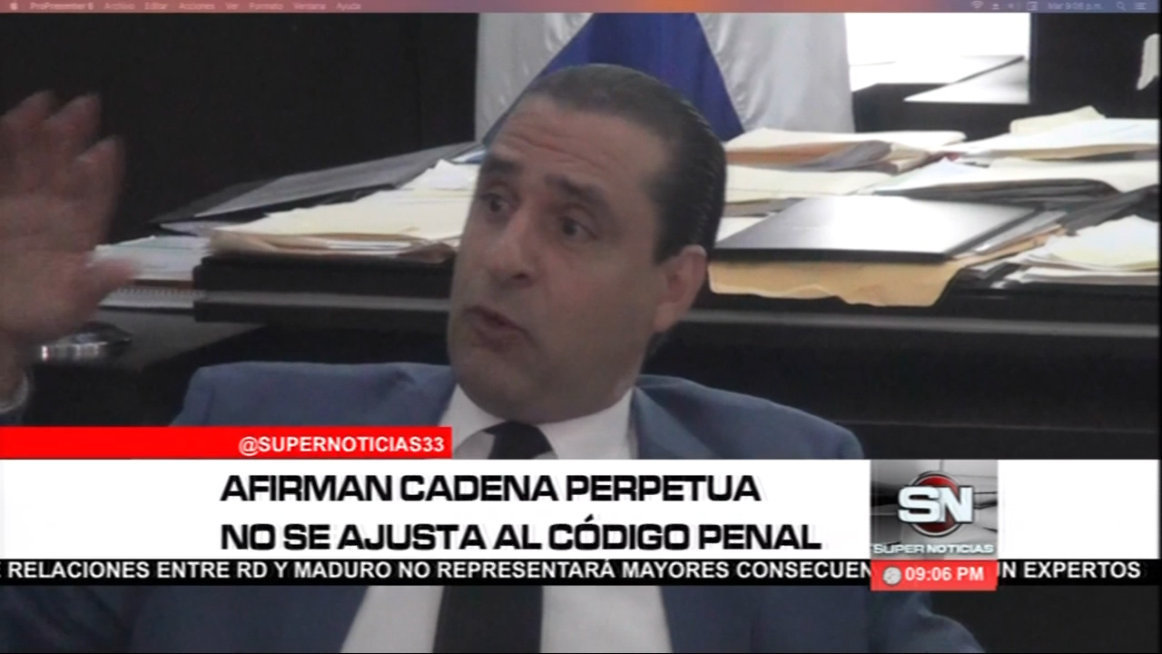 Presidente De FINJUS Rechazó Incluir Condena De “Cadena Perpetua” En El Código Penal