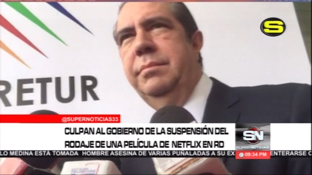 Ministro De Turismo Y Algunos Diputados Culpan Al Gobierno Por La Suspensión Del Rodaje De Una Película De Netflix En RD