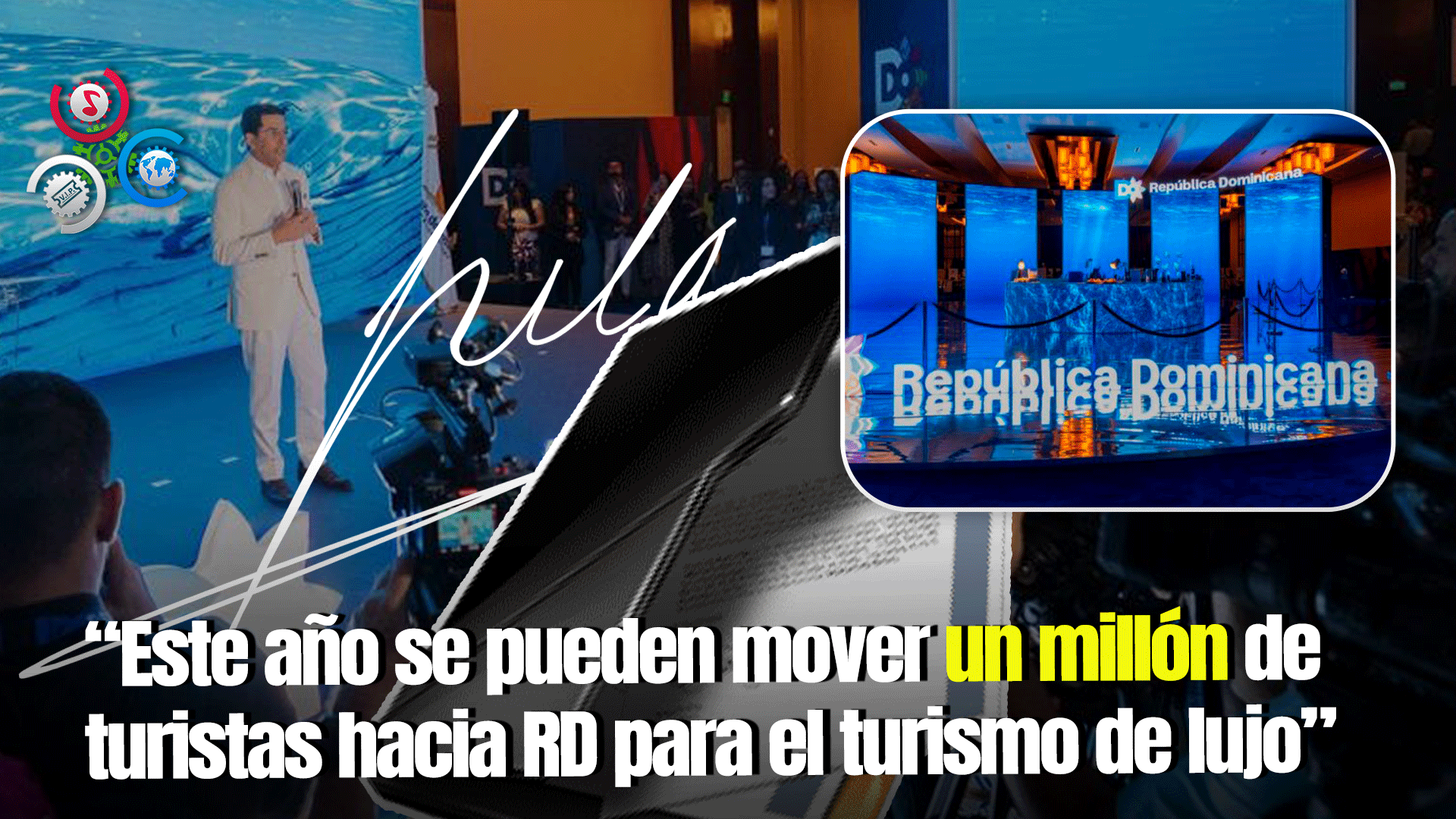 Ministro Collado Cierra Tradeshow En Miami Con 30 Acuerdos Con Empresas Para Impulsar Inversión Turística