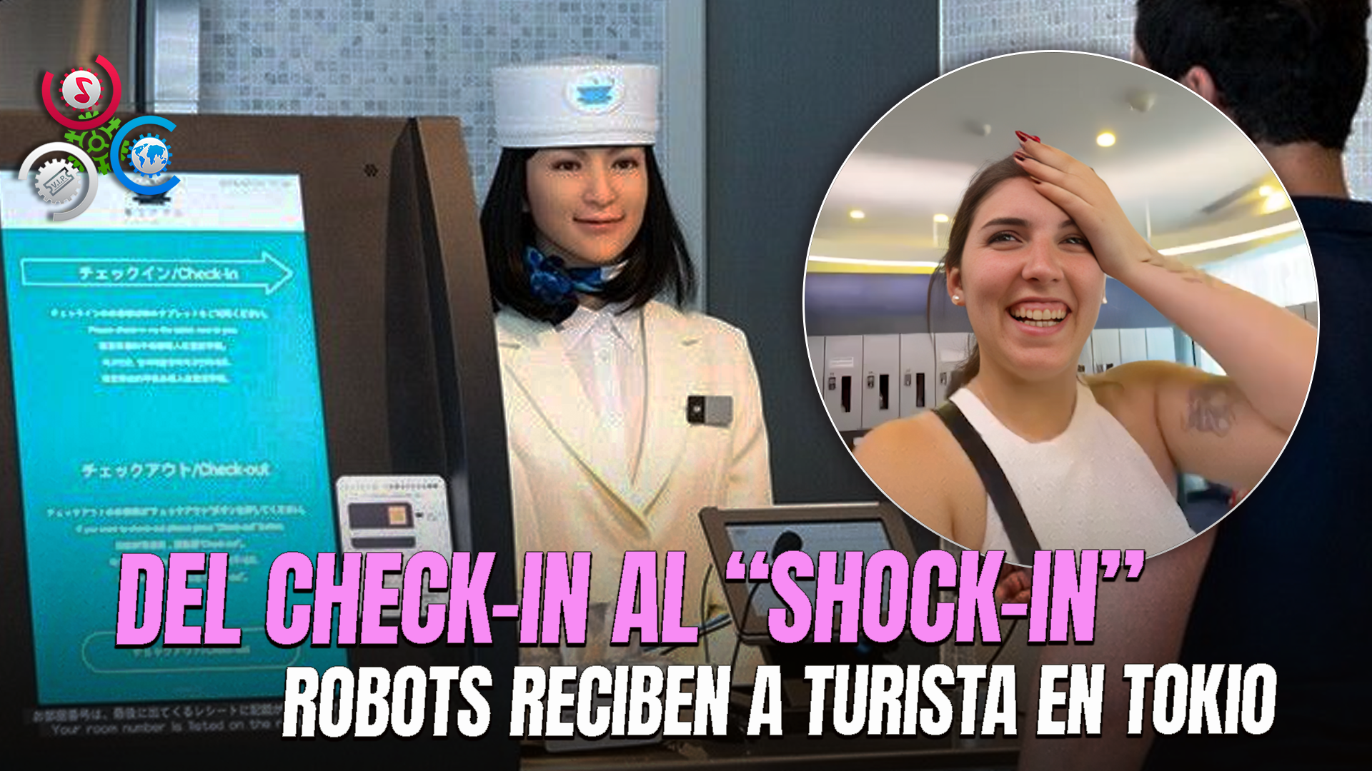 Turista Se Sorprende Al Encontrar Recepcionistas Robot En Hotel De Tokio: Su Reacción Se Vuelve Viral
