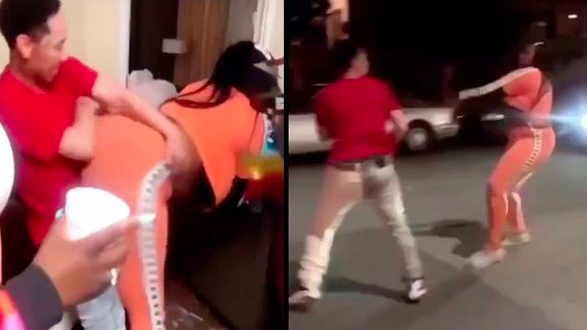 Hombre Golpea Brutalmente A Mujer Que Lo “perreó Frente A Su Novia”; Termina Mal