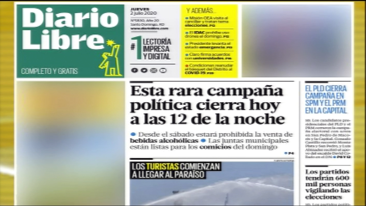 Las Principales Portadas De Los Periódicos En El Día De Hoy 2 De Julio Del Año 2020