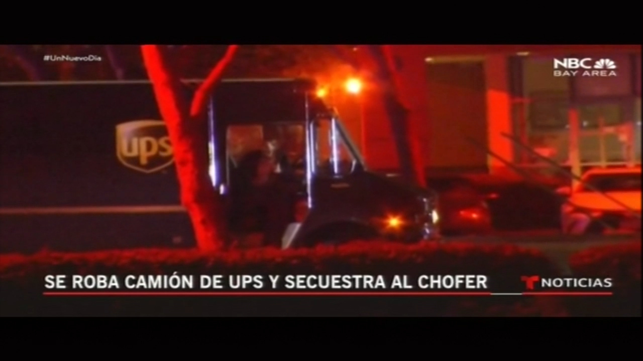 Se Roba Camión De UPS Y Secuestra Al Chofer