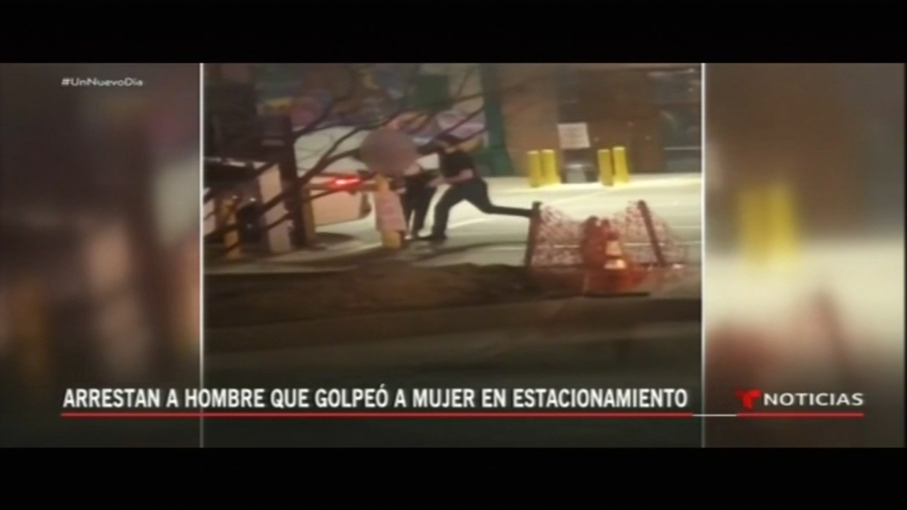 Apresan A Hombre Que Golpeó A Mujer En Estacionamiento