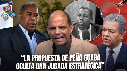¿Un Plan Para Evaporar A Leonel?, Eduardo Rosario Analiza Propuesta De Peña Guaba