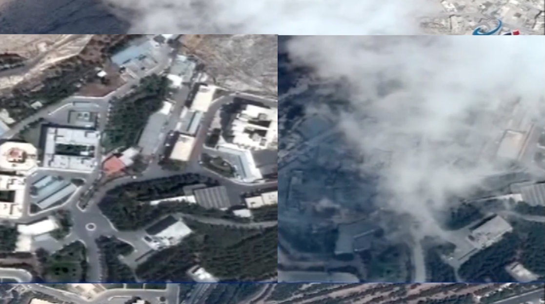 Imágenes De Antes Y Después De Los Ataques A Siria Donde Supuestamente Producían Las Armas Químicas