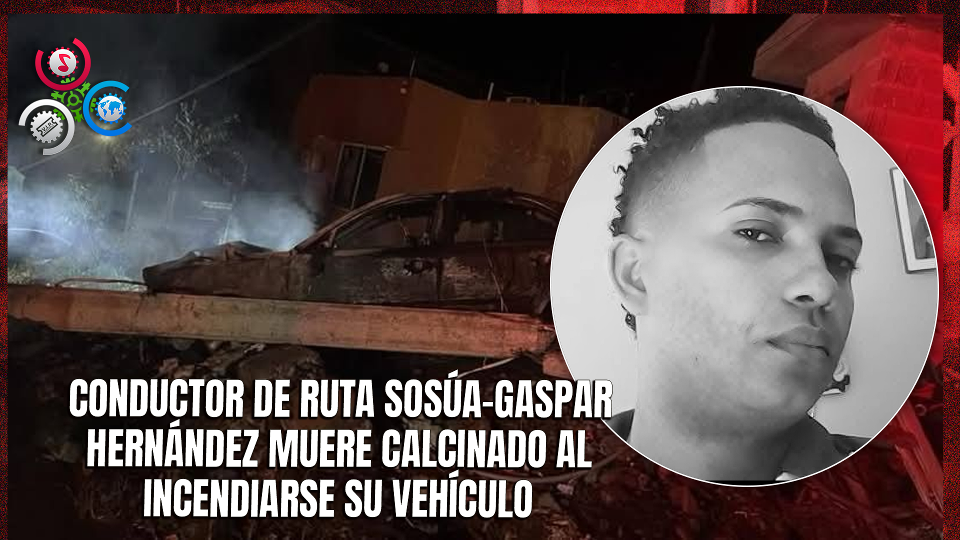 Hombre Muere Calcinado Tras Chocar Con Un Poste Eléctrico En Gaspar Hernández