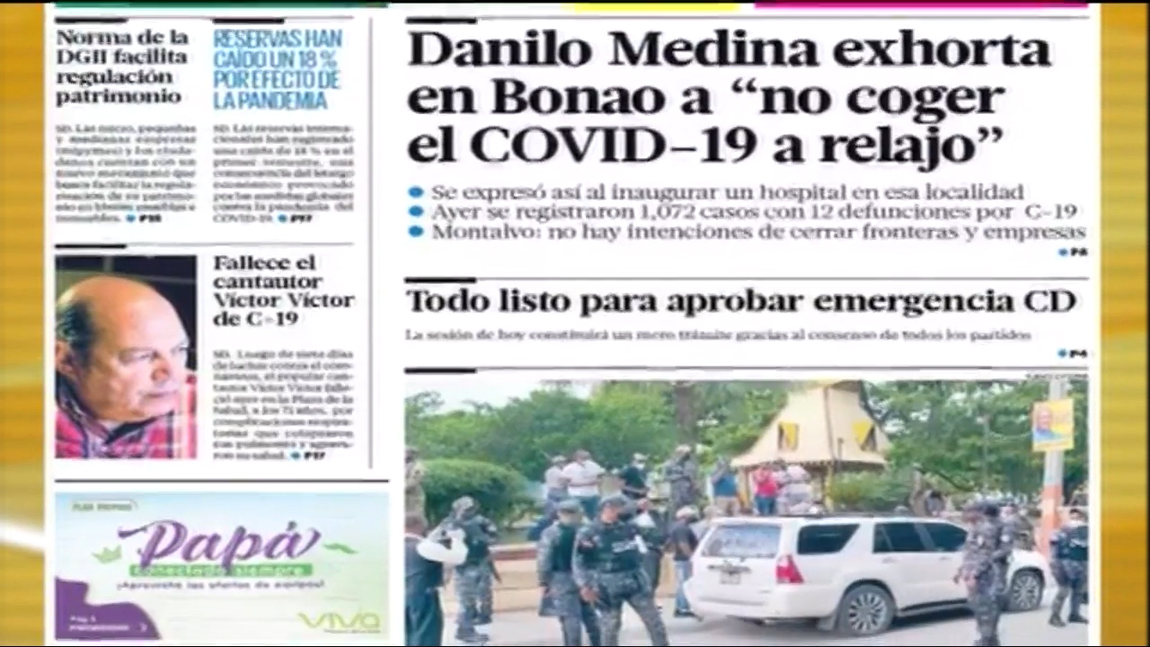 Las Principales Portadas De Los Periódicos En El Día De Hoy 17 De Julio Del Año 2020