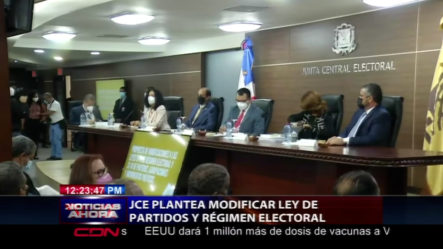La JCE Plantea La Modificación De La Ley De Partidos Y Régimen Electoral