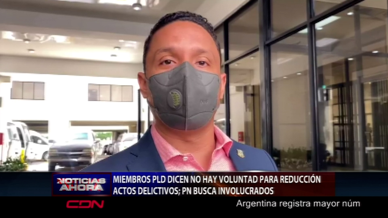Miembros Del PLD Dicen “no Hay Voluntad Para La Reducción De Actos Delictivos”