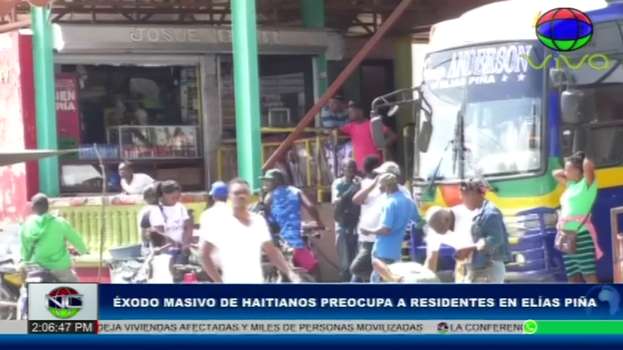 Residentes De Elías Piña Preocupados Por Éxodo Masivo De Haitianos