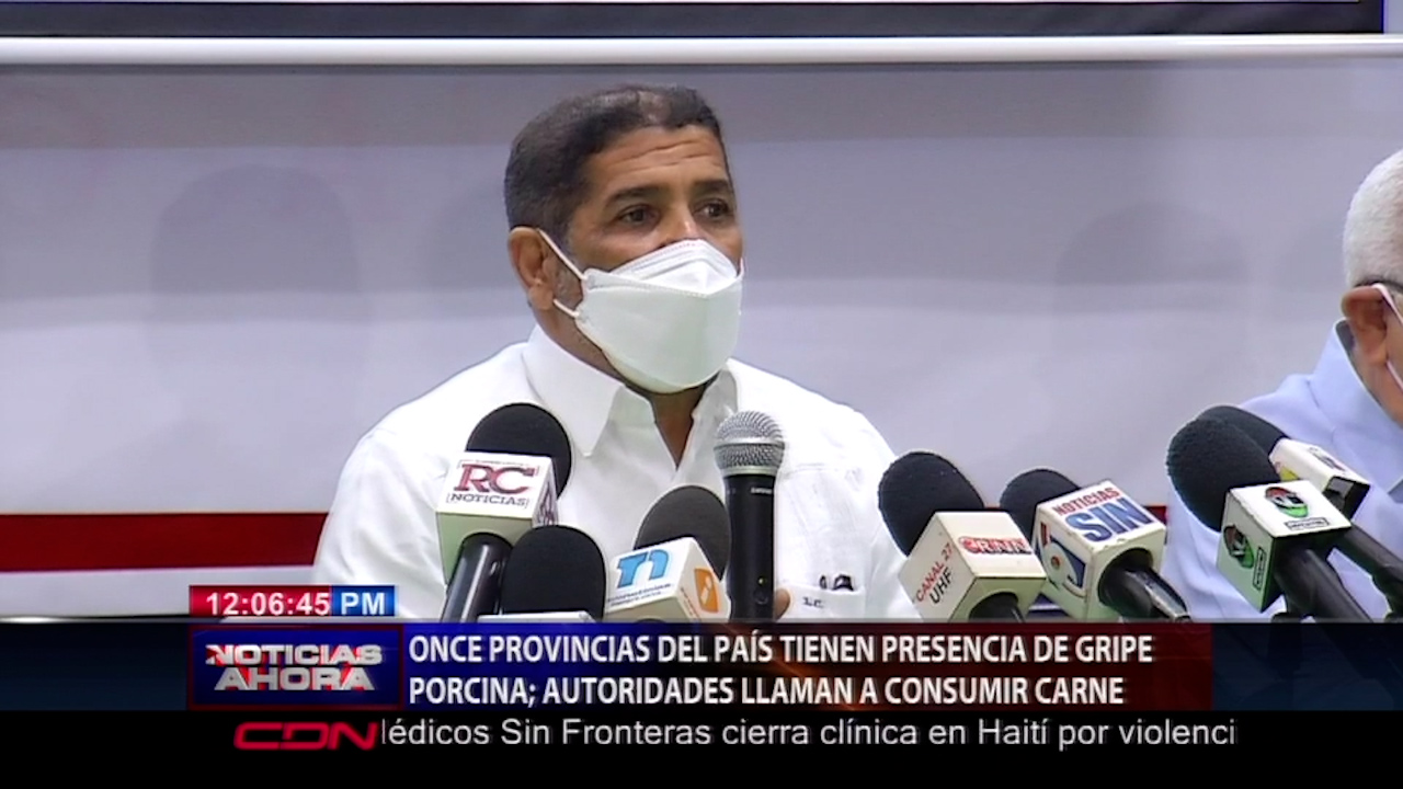 11 Provincias Del País Tienen Presencia De Gripe Porcina