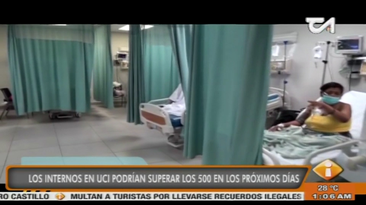 Rosa Chupany Dice Los Internos En UCI Podrían Superar Los 500 En Los Próximos Días
