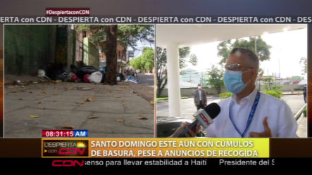 Alcalde Manuel Jiménez Habla Sobre El Cumulo De Basura En SDE